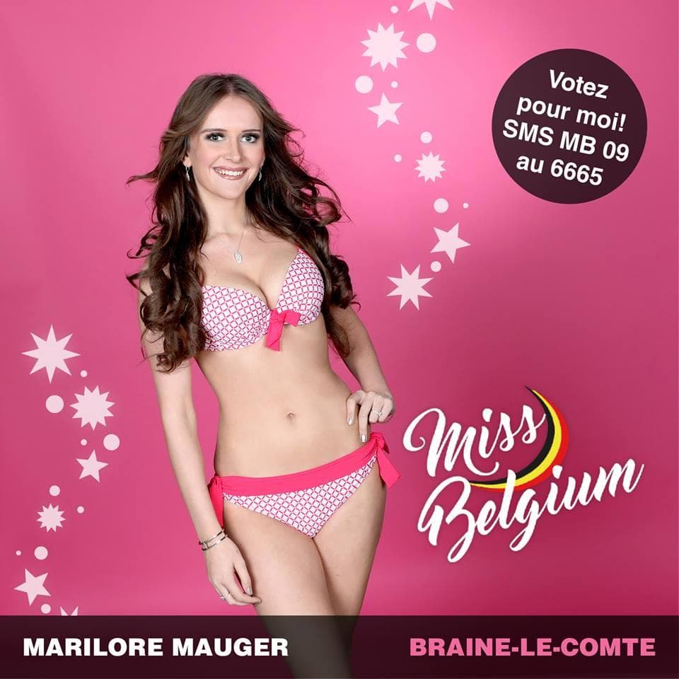Marilore Mauger Finalist Miss België 2019/ Miss Belgium 2019 (Photo Courtesy: Miss Belgium Facebook Official)