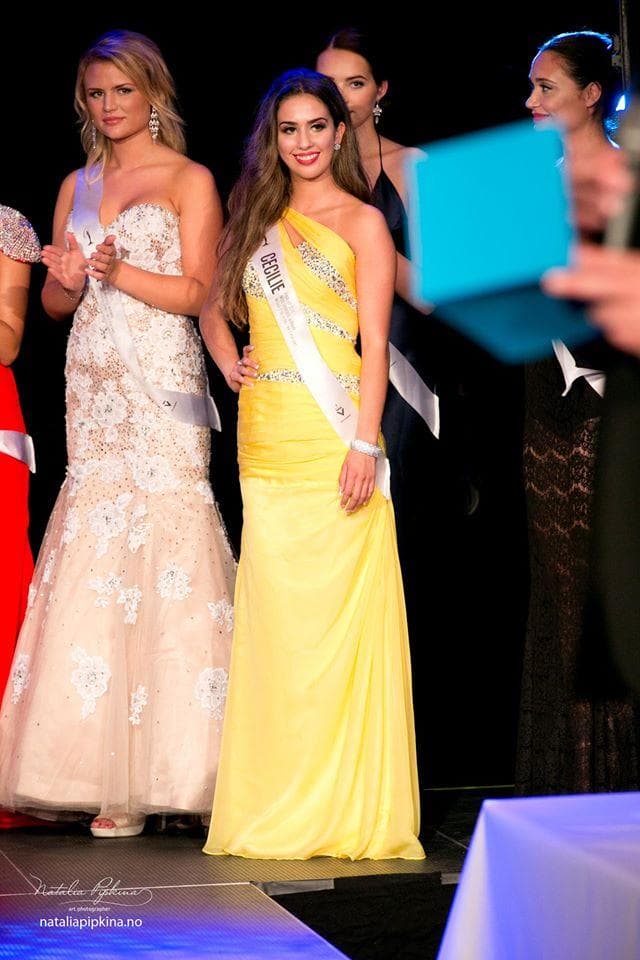 Cecilie Andrea Røising First Runner-up Miss Universe Norway 2015 (Photo Credit: Miss Universe Norway Official)