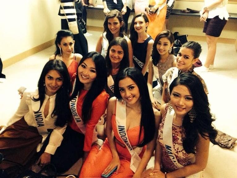 Jhataleka Malhotra (India) at Miss International 2014