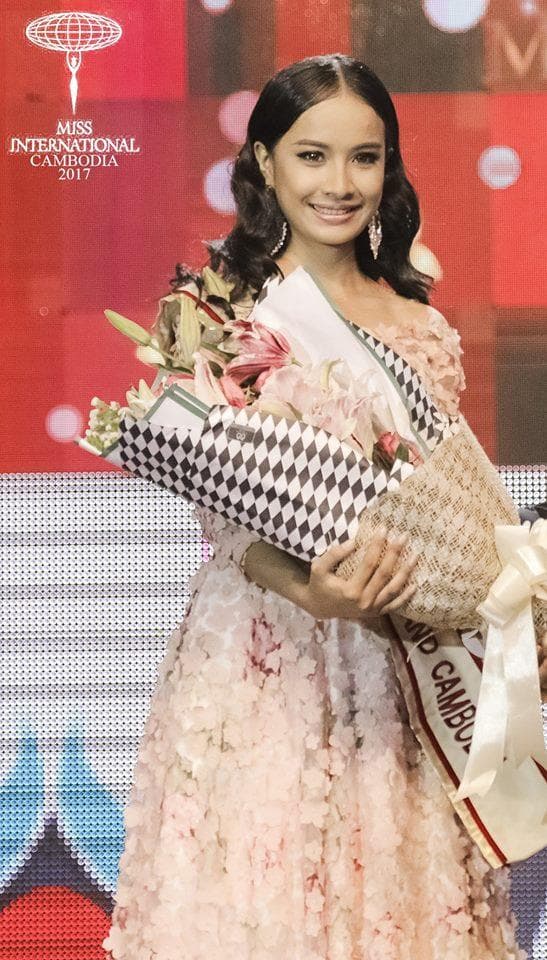 Sophea Nhat Miss International Cambodia 2017