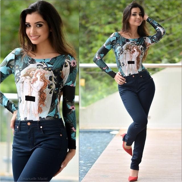 Melina Gomes contestant Miss Brazil 2015