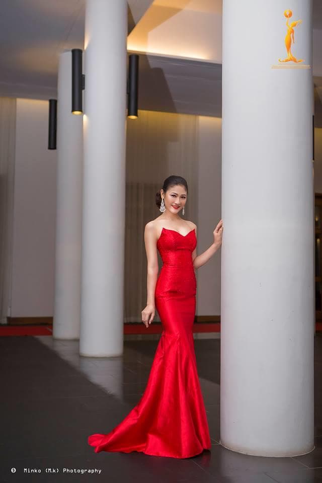 Khit Linn Latt Yoon Miss Kayah State 2017, Finalist Miss Golden Land Myanmar 2017 (Photo Credit: MGLM Official)