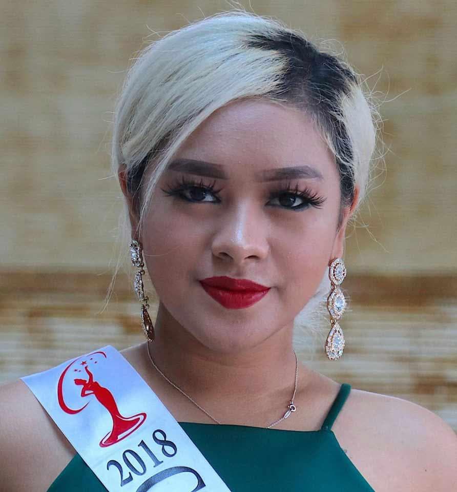 Jonnessa Moeana Nicole Leon Guerrero Finalist Miss Universe Guam 2018 (Photo Courtesy: MU Guam Official)