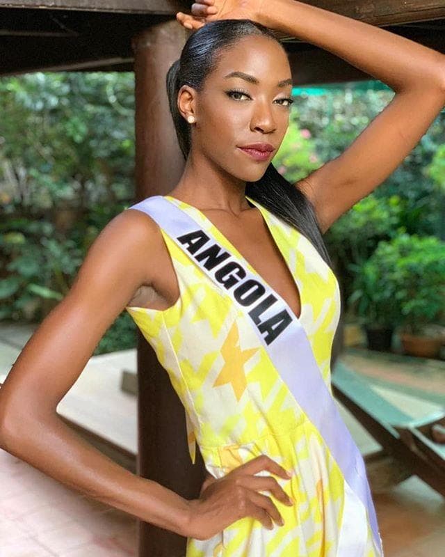 Ana Liliana Avião Miss Universe Angola 2018, Miss Universe 2018 Contestant (Photo Courtesy: Miss Universe/Candidate FaceBook/ Instagram)