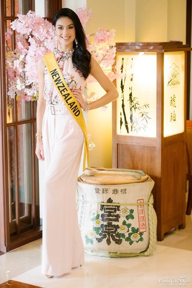 Hayley Rose Robinson Miss Grand New Zealand 2018, Finalist Miss Grand International 2018 (Photo Courtesy: MGI Official)