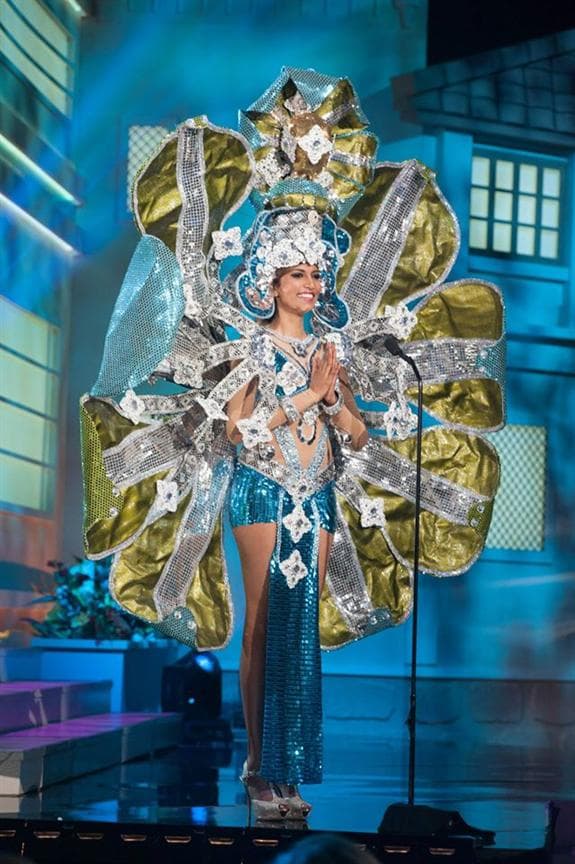 Avanti Marianne Page Miss Universe Sri Lanka 2014 National Costume