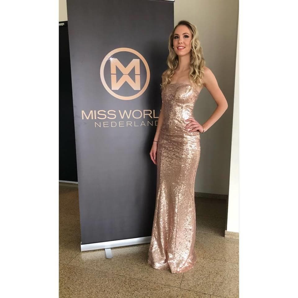 Celien Bijsterbosch Finalist Miss World Netherlands 2018/ Miss World Nederland 2018 (Photo Courtesy: Miss World Nederland/ FaceBook Official)
