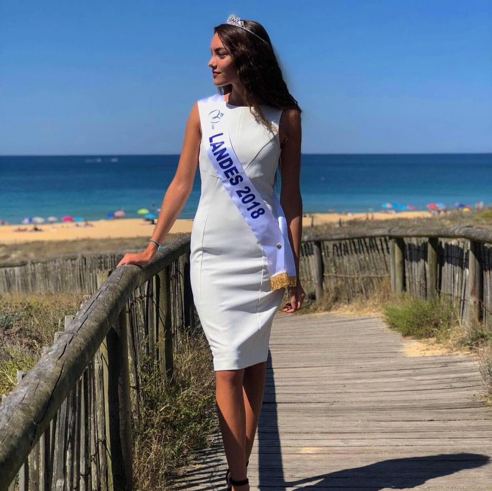 Carla Bonesso Miss Aquitaine 2018, Finalist Miss France 2019 (Photo Credits: Miss France/ Contestant Official FaceBook)
