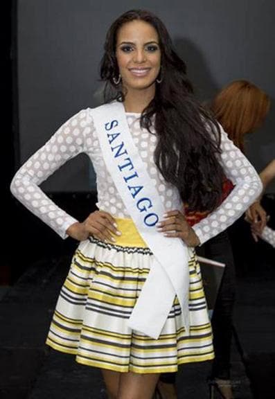 Leslye Santos (Dominican Republic) Reina Hispanoamericana 2014 Contestant