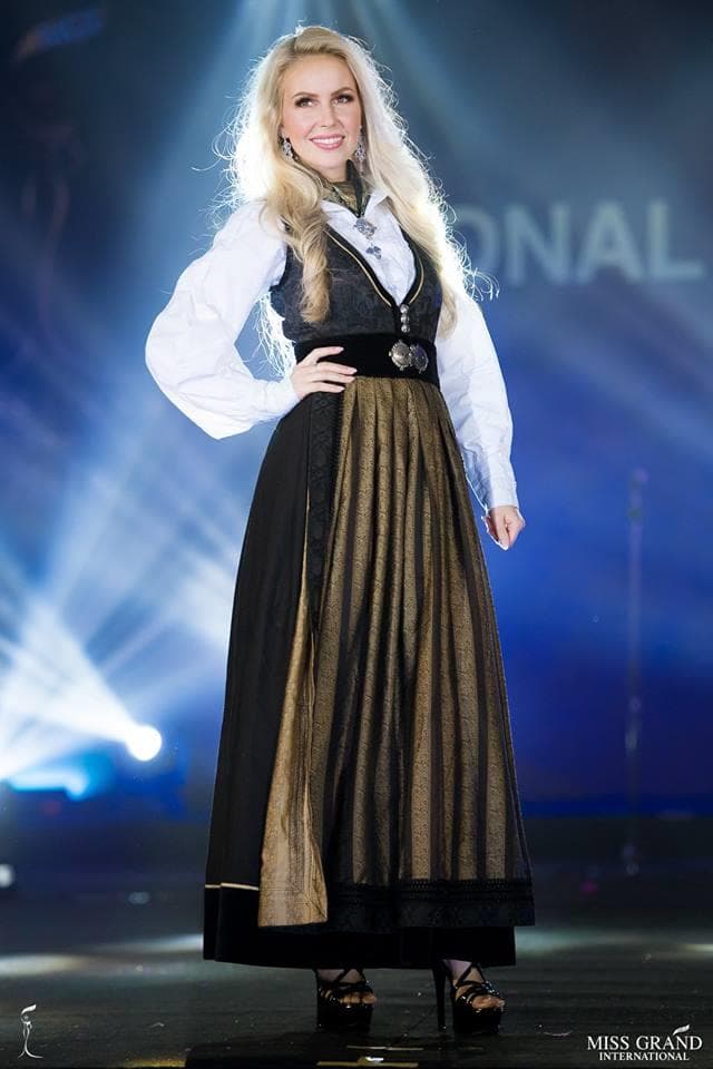 Maria Kassandra Barbantonis Miss Grand Norway 2018, Finalist Miss Grand International 2018 at National Costume Competition (Photo Courtesy: MGI Official)