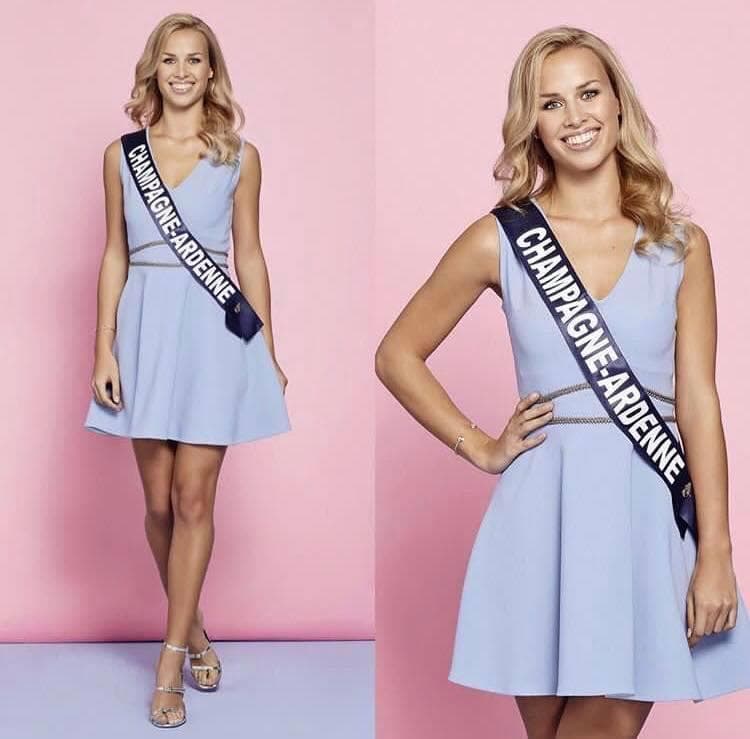 Paméla Texier Miss Champagne-Ardenne 2018, Finalist Miss France 2019 (Photo Credits: Miss France/ Contestant Official FaceBook)