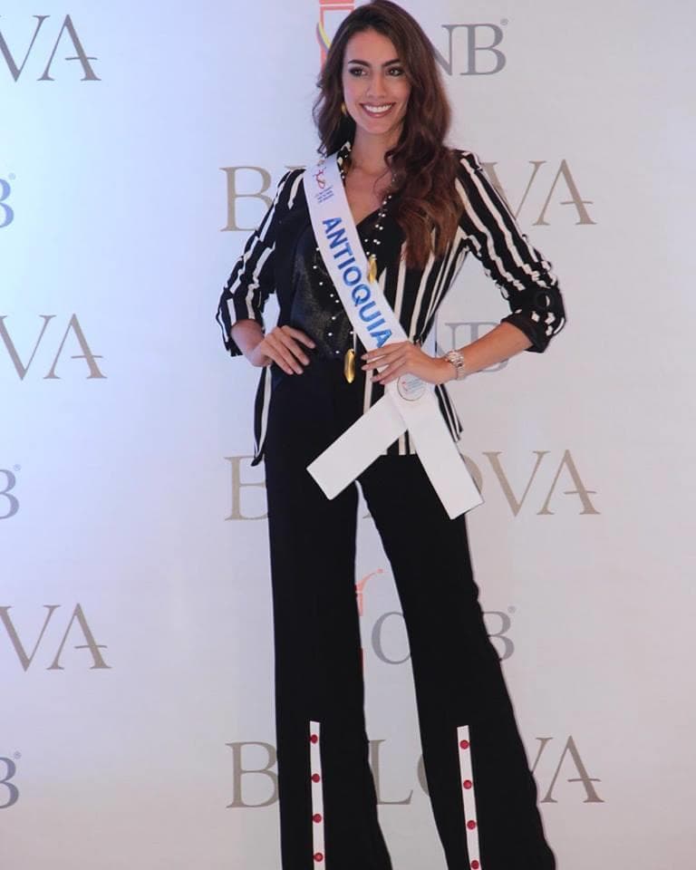 María Luisa Bula Echeverri from Antioquia, Finalist Miss Colombia 2019/ Señorita Colombia 2019 (Photo Source: Concurso Nacional de Belleza Colombia Official)
