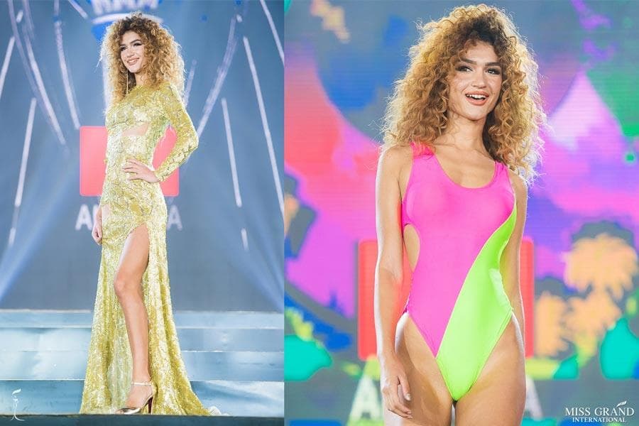 Klaudia Kalia Miss Grand Albania 2018, Finalist Miss Grand International 2018 at Preliminary Competition (Photo Courtesy: MGI Official)