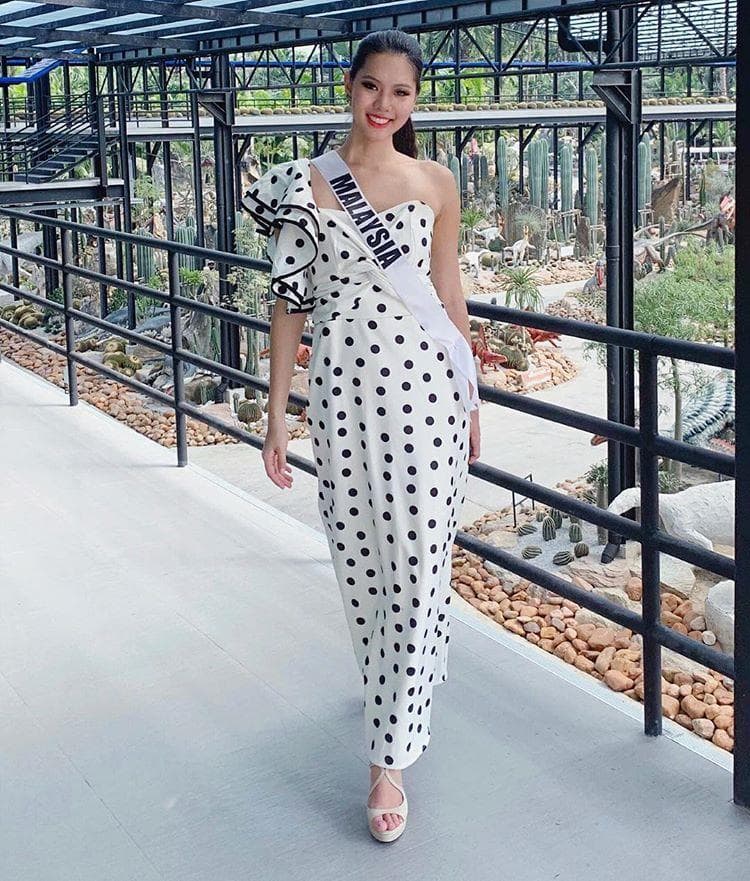 Jane Teoh Jun Miss Universe Malaysia 2018, Miss Universe 2018 Contestant (Photo Courtesy: Miss Universe/Candidate FaceBook/ Instagram)