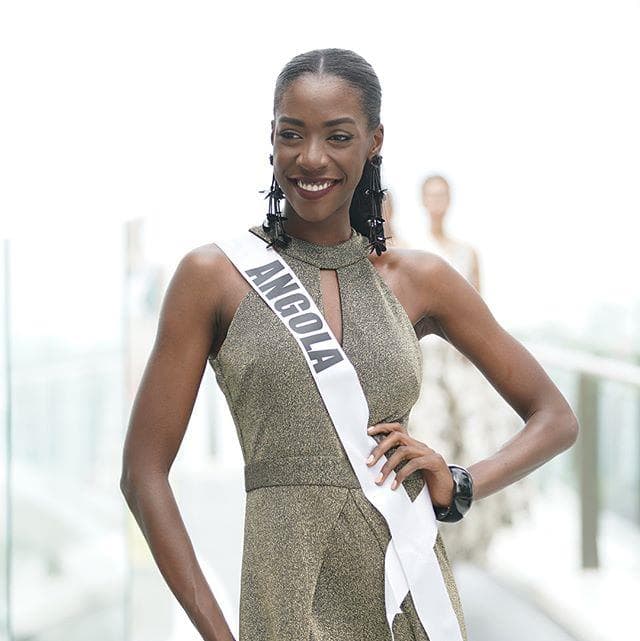 Ana Liliana Avião Miss Universe Angola 2018, Miss Universe 2018 Contestant (Photo Courtesy: Miss Universe/Candidate FaceBook/ Instagram)