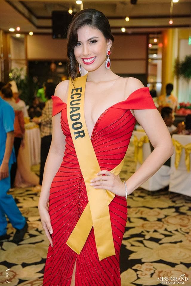 Blanca Stefany Arambulo Miss Grand Ecuador 2018, Finalist Miss Grand International 2018 (Photo Courtesy: MGI Official)