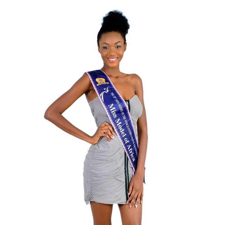 Maguy Gbane Mandjalia Miss World Côte d'Ivoire 2017 - Finalist Miss World 2017 (Photo Courtesy: Miss World/ Facebook Official)