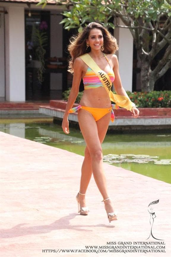 Renera Thompson (Australia) Miss Grand International 2014 Finalist (Courtesy: Miss Grand International)
