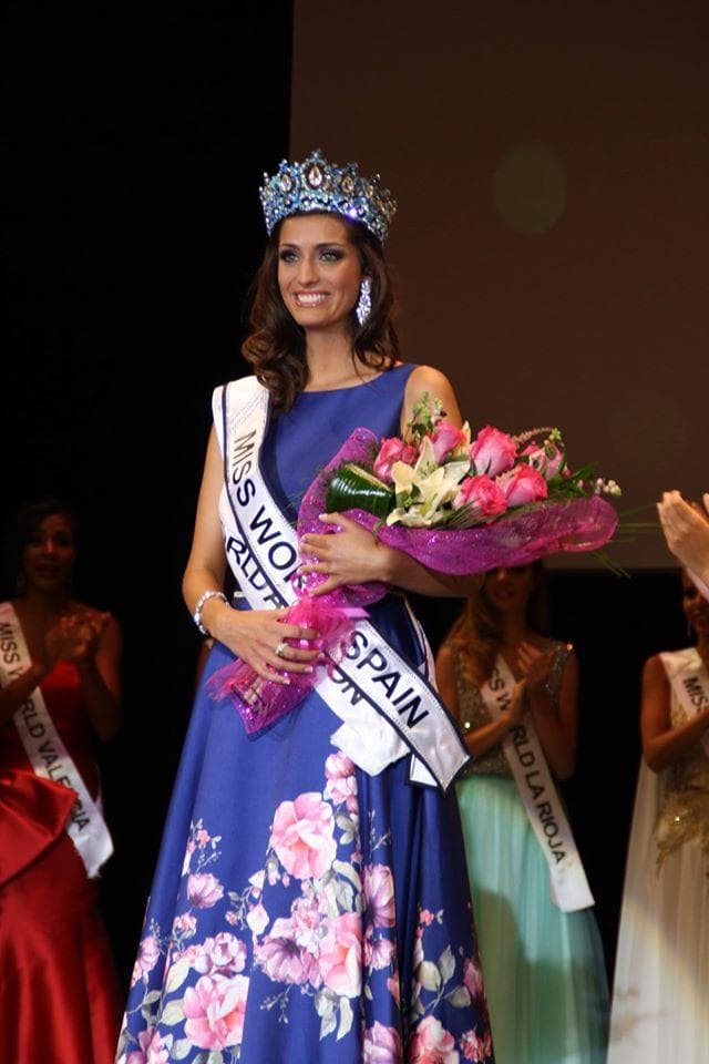 Raquel Tejedor Melendez winner Miss World Spain 2016