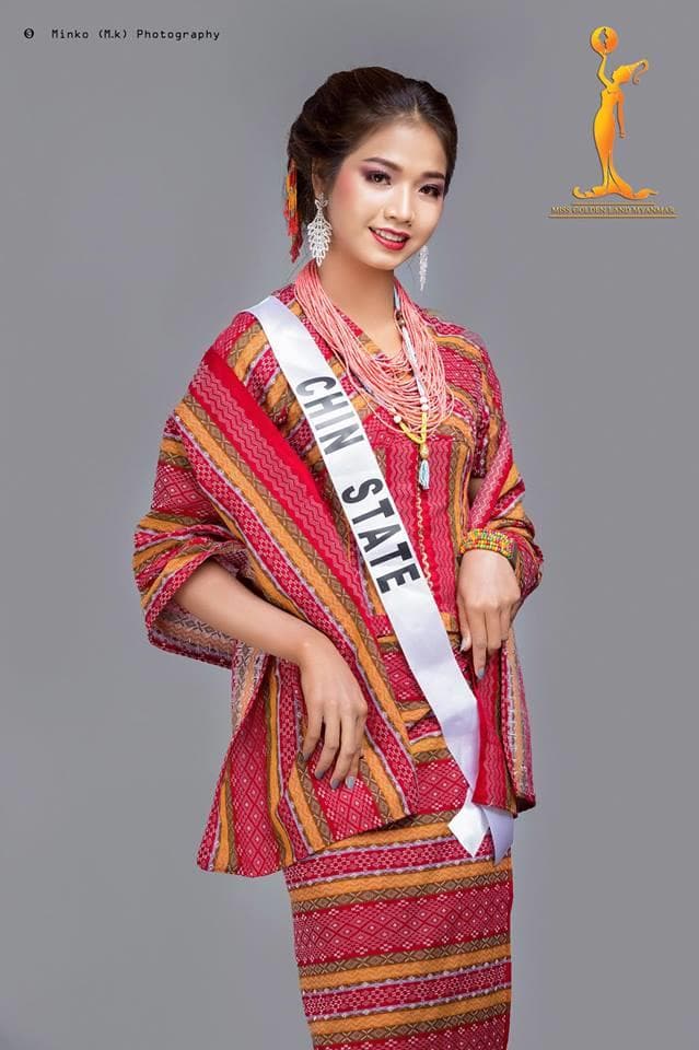 Mv Lay Miss Chin State - Finalist Miss Golden Land Myanmar 2018 (Photo Courtey: MGLM Official)