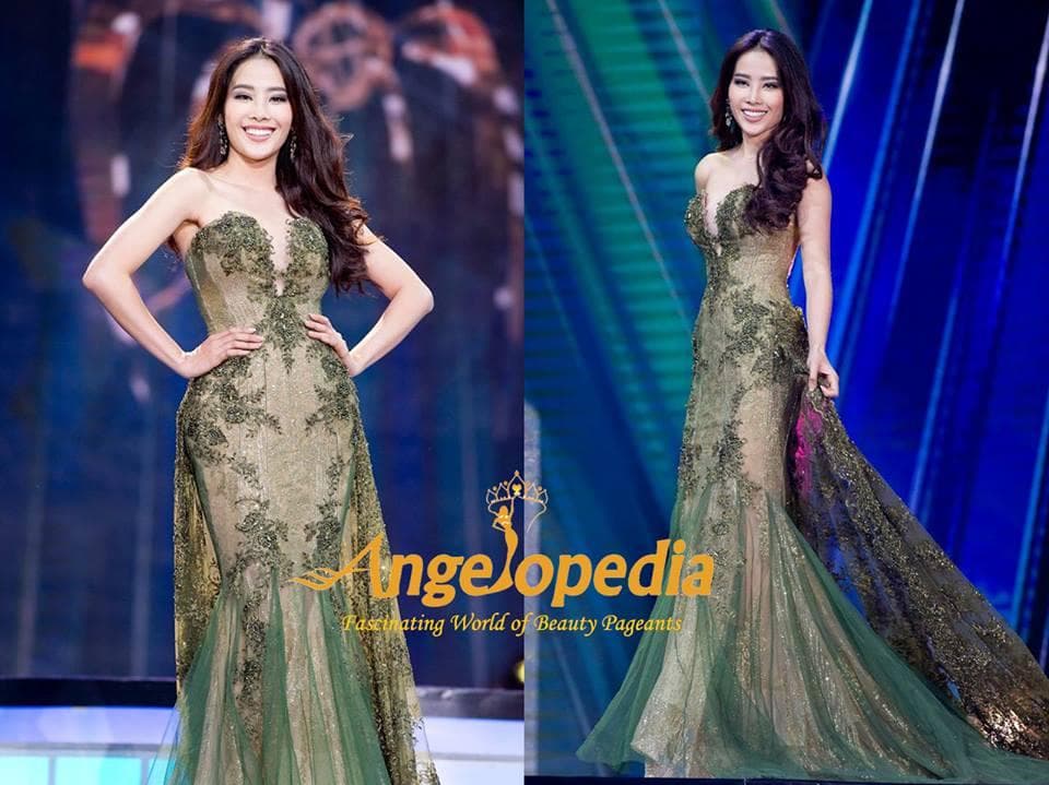 Nguyễn Thị Lệ Nam Em from Vietnam - Evening Gown Round Top 16 finalists Miss Earth 2016