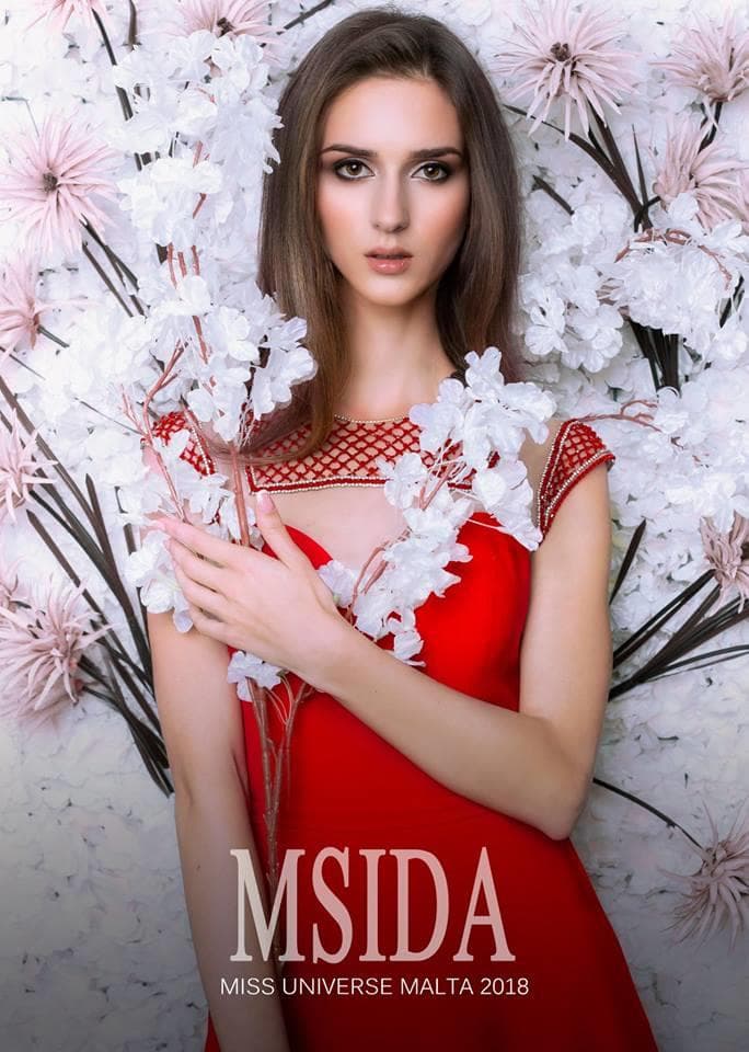 Nicole Belenska from Msida - Finalist Miss Universe Malta 2018 (Photo Courtesy: MU Malta Official)