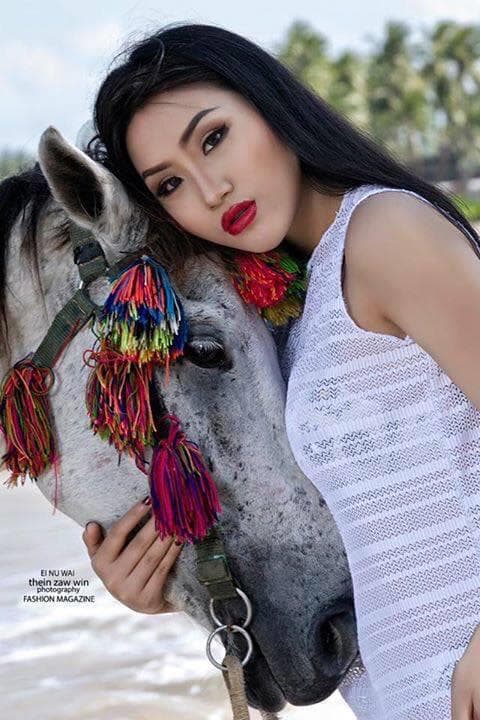Ei Nu Wai Contestant Miss Myanmar World 2017 Photoshoot (Photo Credit: Facebook Official)