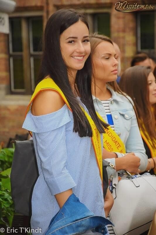 Eléa Evrard Finalist Miss België 2019/ Miss Belgium 2019 (Photo Courtesy: Miss Belgium Official)