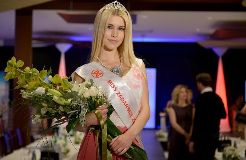 Anja Bijelić from Zadar for Miss Hrvatske 2015 (Miss World Croatia 2015)