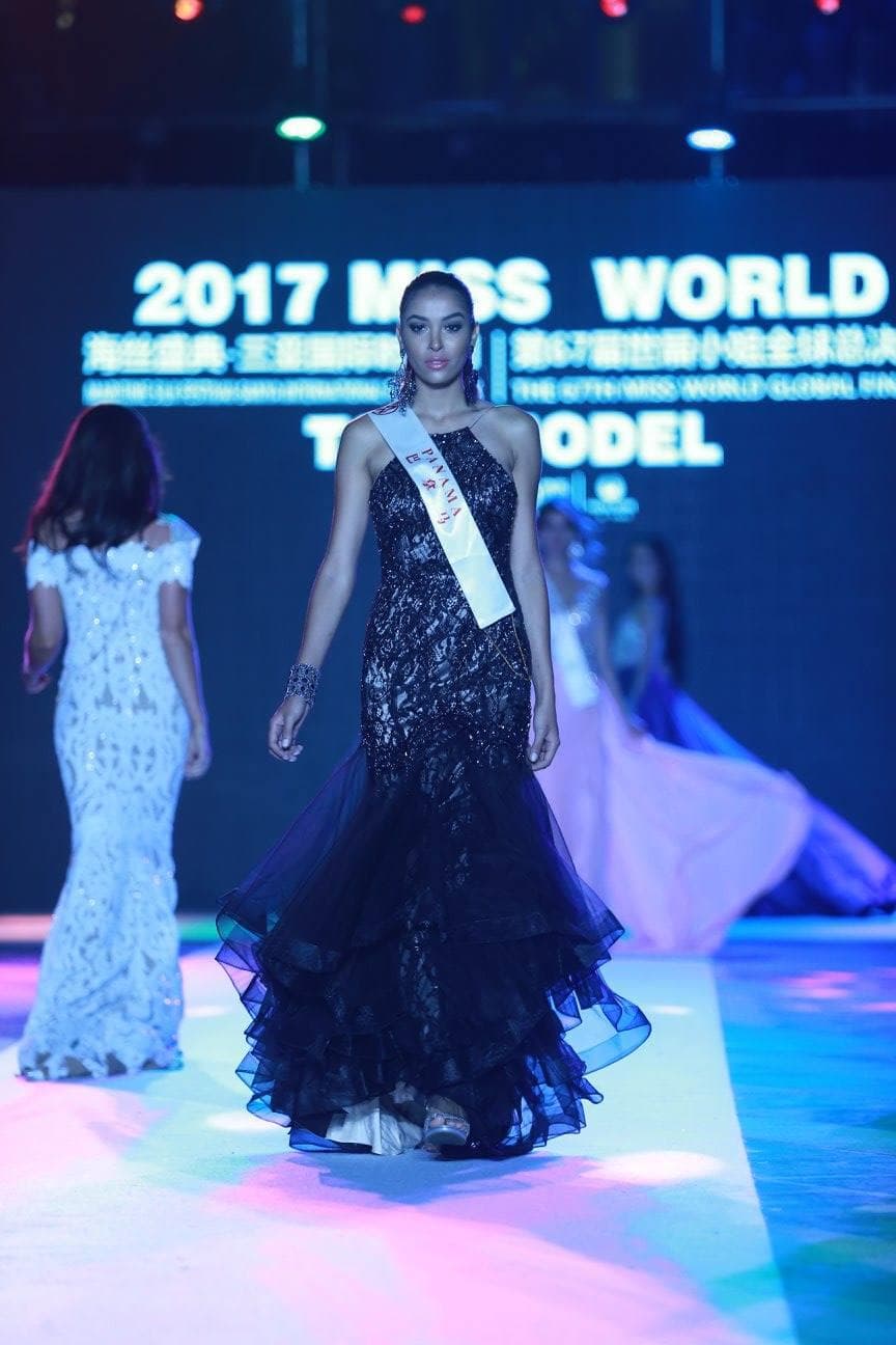 Julianne Britton Miss World Panama 2017 - Finalist Miss World 2017 (Photo Courtesy: Miss World Official)