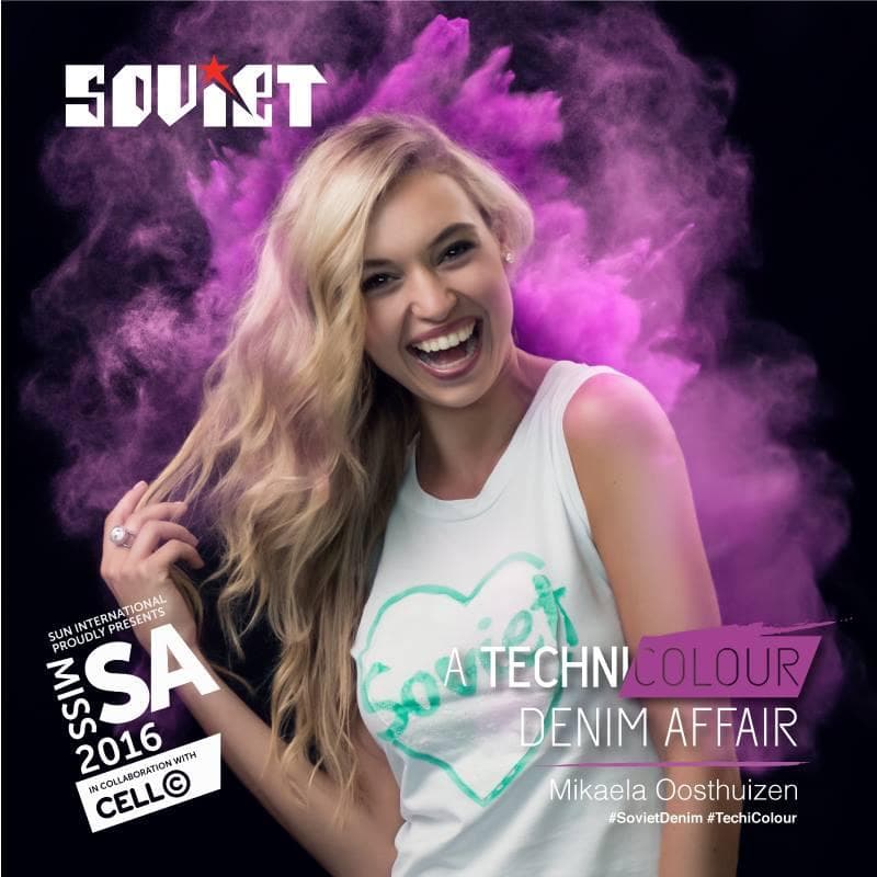 Mikaela Oosthuizen Contestant Miss South Africa 2016 (Photo Credits: Miss South Africa Official)