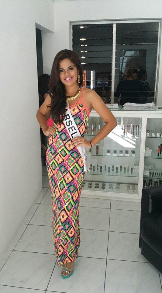 Marcela Melendez Parajon contestant Miss Mundo Nicaragua 2016