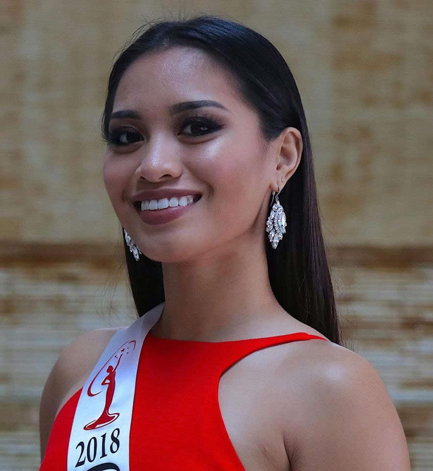 Celine Nicole Almero Comia Finalist Miss Universe Guam 2018 (Photo Courtesy: MU Guam Official)