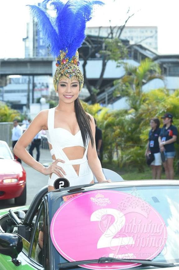 Jenny Feliz Gonzales at Parade of Beauties (Photo Credits: Binibining Pilipinas Official)