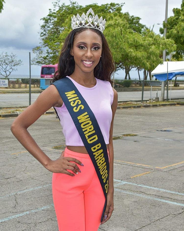 Ashley Lashley Miss World Barbados 2018, Miss World 2018 Contestant (Photo Credits: Miss World/ Candidate Official FaceBook/ Instagram)