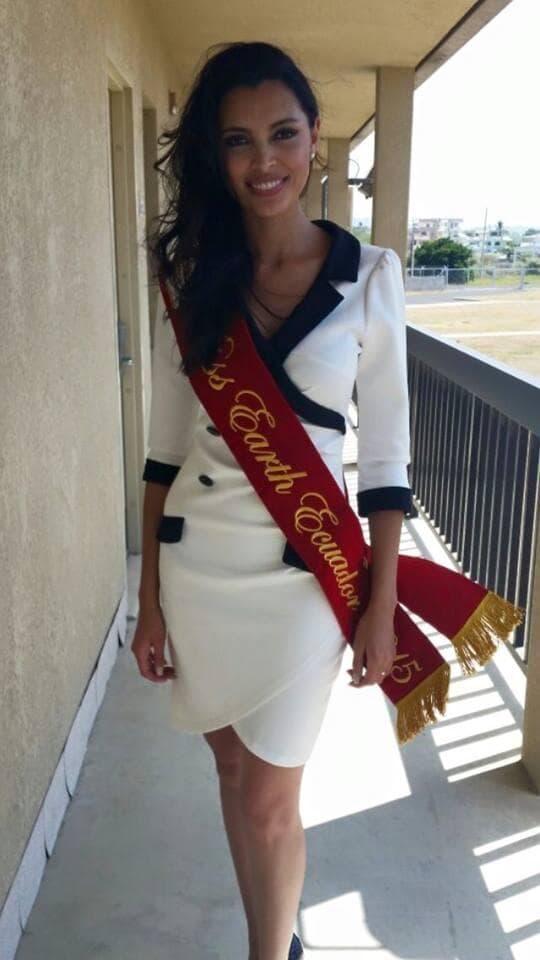 Angela Maritza Bonilla Zapata contestant from Ecuador for Miss Earth 2015