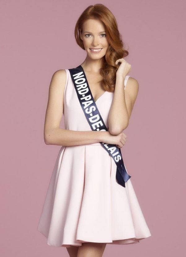 Maëva Coucke Miss Nord-Pas-de-Calais 2017 contestant for Miss France 2018 (Photo Credits: Miss France/ Contestant Official FaceBook)