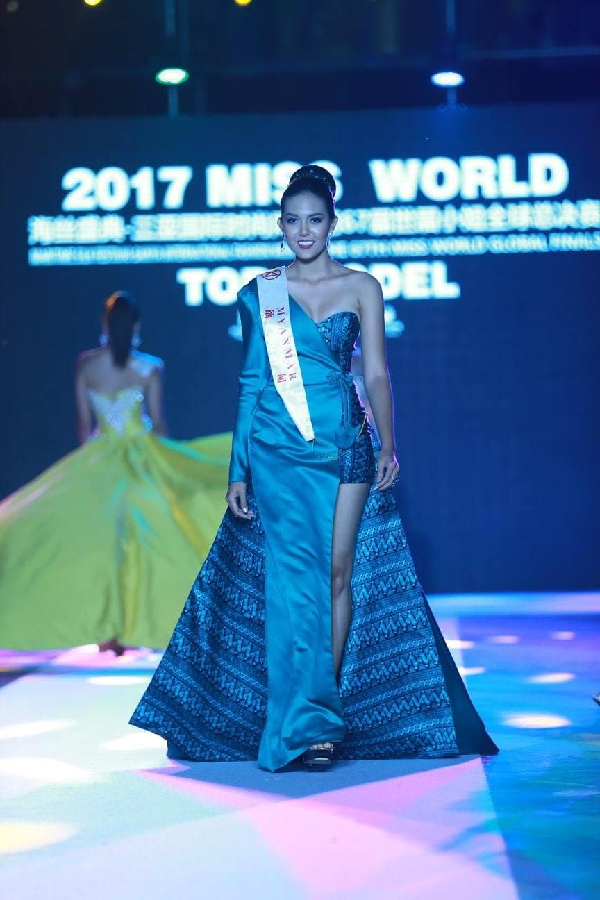Ei Kyawt Khaing Miss World Myanmar 2017 - Finalist Miss World 2017 (Photo Courtesy: Miss World Official)