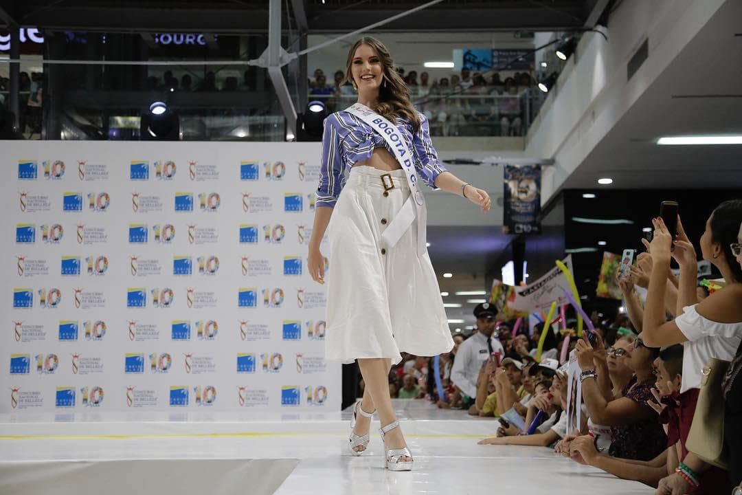 Zara Skaugvoll Triana from Bogotá, Finalist Miss Colombia 2019/ Señorita Colombia 2019 (Photo Source: Concurso Nacional de Belleza Colombia Official)