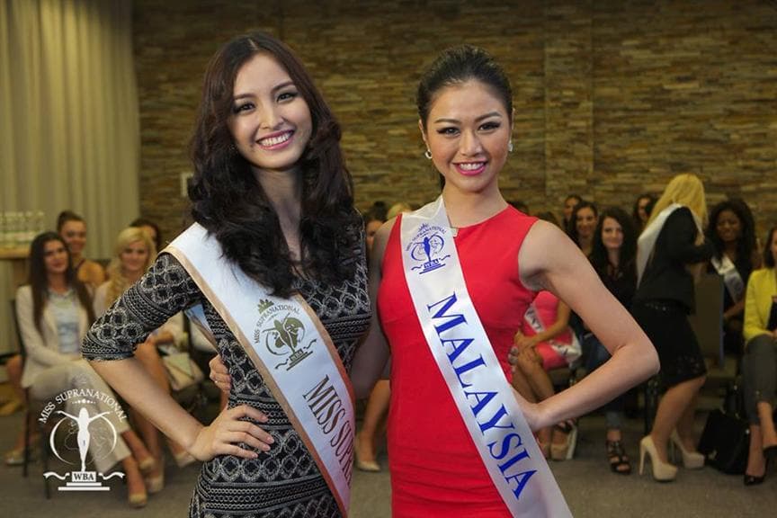 Audrey Loke (Malaysia) Miss Supranational 2014 Sash Ceremony