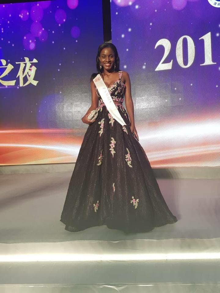 Mary Chibula Miss World Zambia 2017 - Finalist Miss World 2017 (Photo Courtesy: Miss World/ Facebook Official)