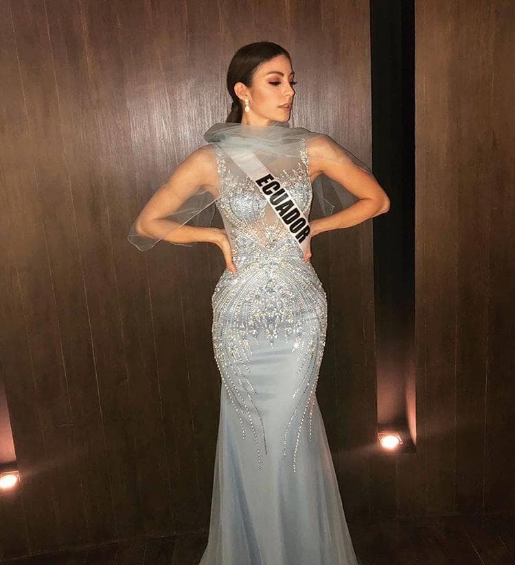 Virginia Limongi Silva Miss Universe Ecuador 2018, Miss Universe 2018 Contestant (Photo Courtesy: Miss Universe/Candidate FaceBook/ Instagram)