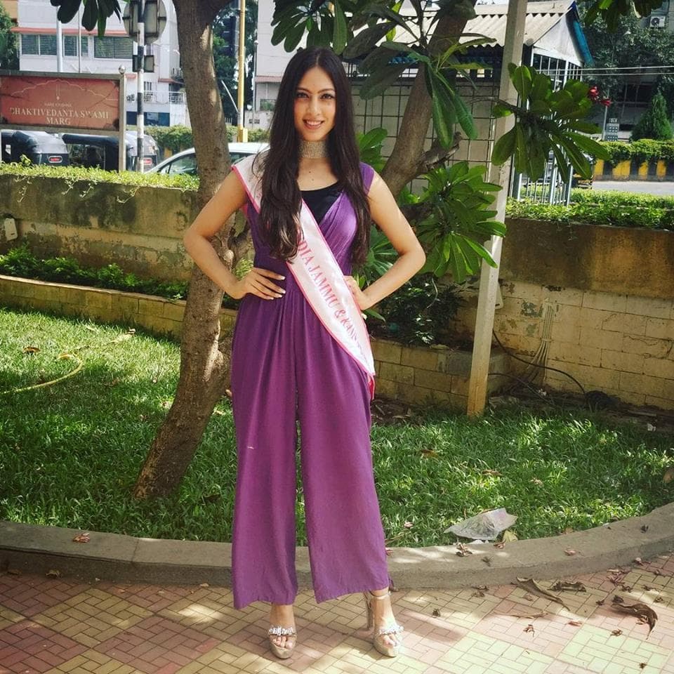 Sana Dua Femina Miss India 2017 Contestant from Jammu & Kashmir (Photo Credit: Instagram Official)