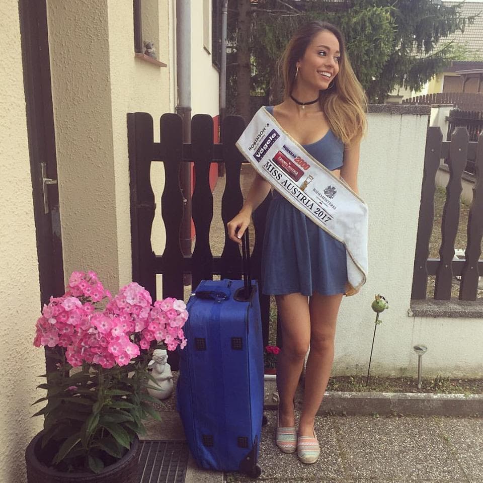 Celine Schrenk Miss Universe Austria 2017 (Photo Credit: Miss Universe/FaceBook Official)