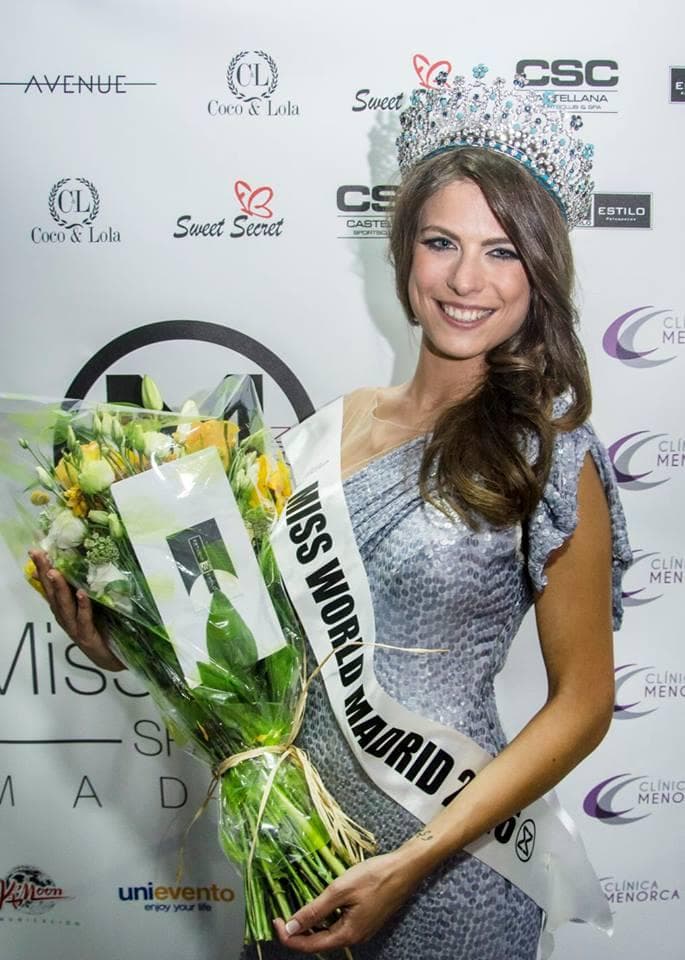 Miriam Paredes Gines contestant Miss World Spain 2016 (Photo Credits: Miss World Spain Facebook Official)