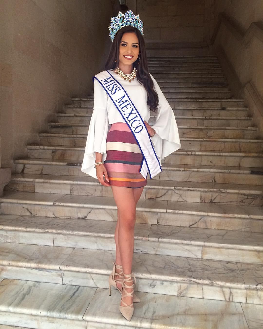 Alma Andrea Meza Carmona Miss World Mexico 2017 - Finalist Miss World 2017 (Photo Courtesy: Miss World/ Facebook Official)