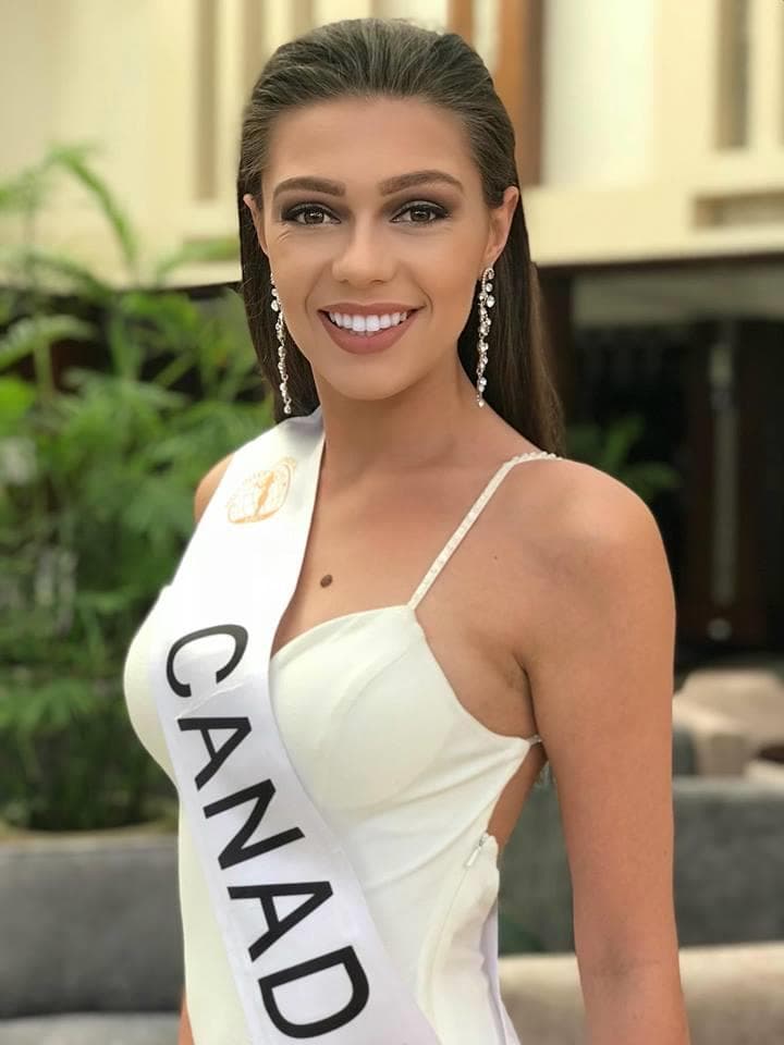 Mattea Henderson Miss Intercontinental Canada 2017 (Photo Credit: Miss Intercontinental/ Contestant FaceBook Official)