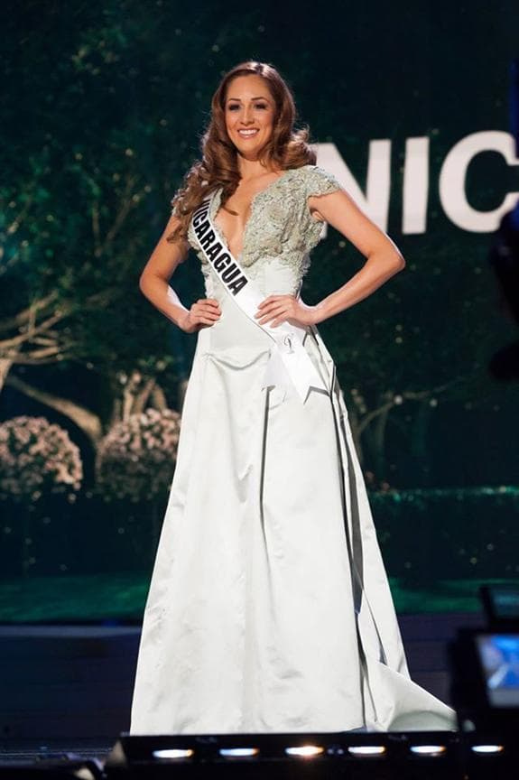 Marline Barberena Miss UniverseNicaragua 2014 Evening Gown