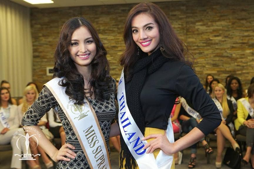 Parapadsorn Disdamrong (Thailand) Miss Supranational 2014 Sash Ceremony