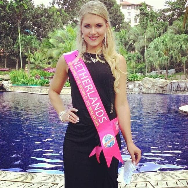 Charina Bartels Miss Tourism Netherlands 2014